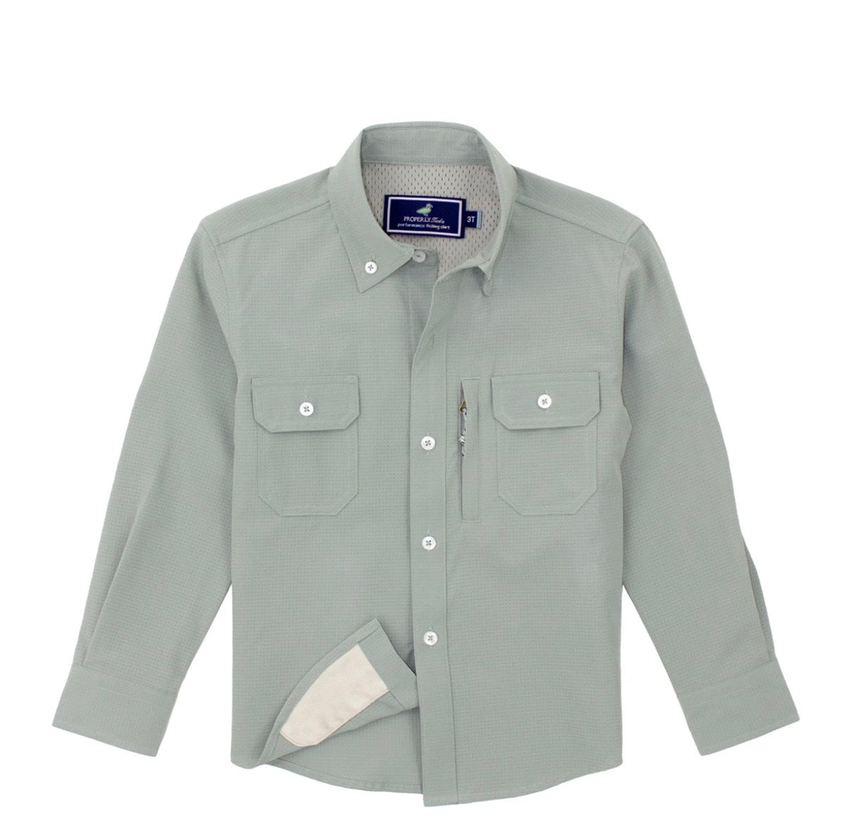 Properly Tied Reeltech Fishing Shirt Jade