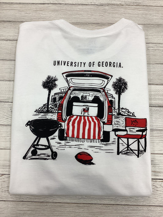 Southern Tide Stadium View Tee SS