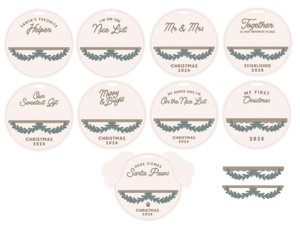 Fruit of Refuge Ornament Bar (3 for $50)