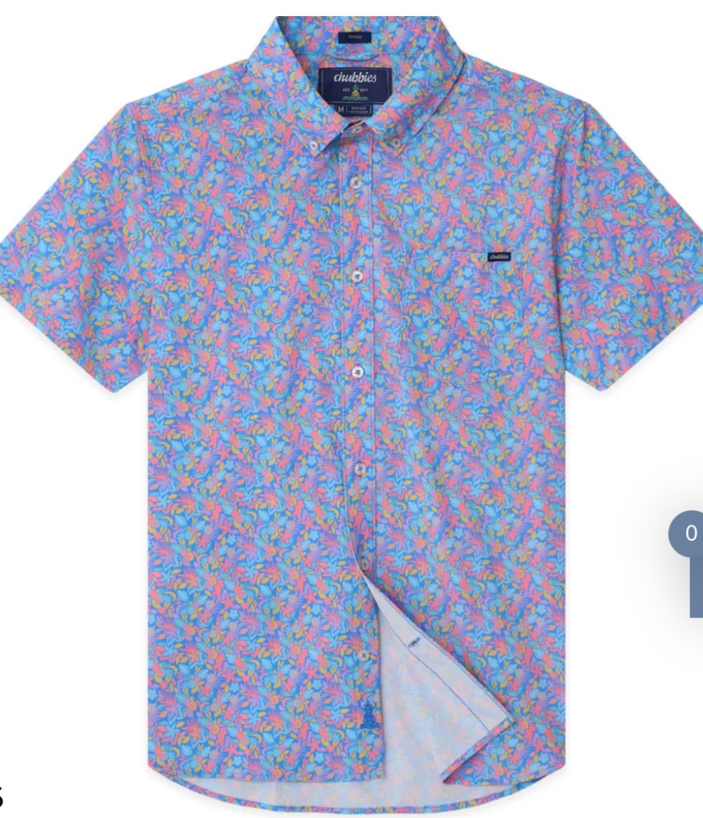 Chubbies The Spade Performance Friday Shirt