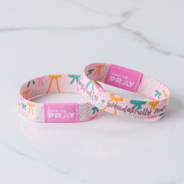 Versible Tap to Pray Kingfolk Series Wristband - Fearfully & Wonderfully Made