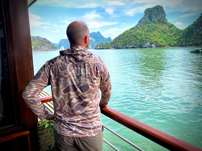 Brown OSC Lightweight Performance Hoodie