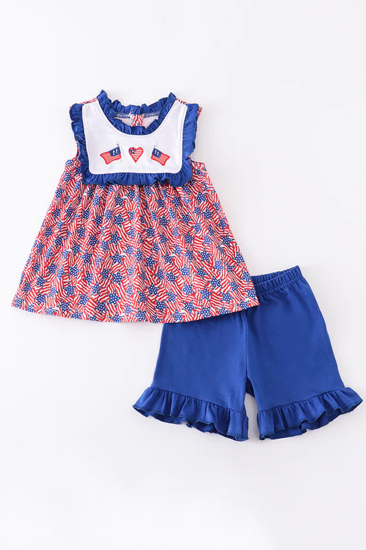 Girl's Patriotic 2pc