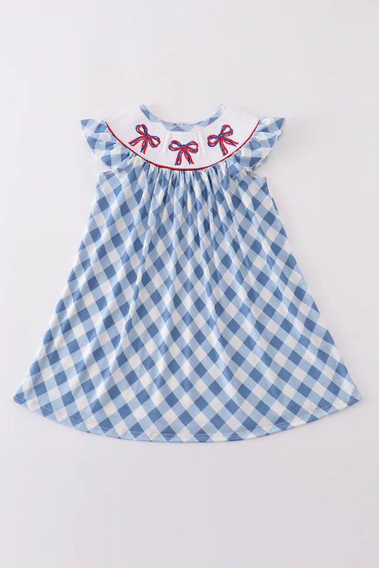 Blue Bow Dress