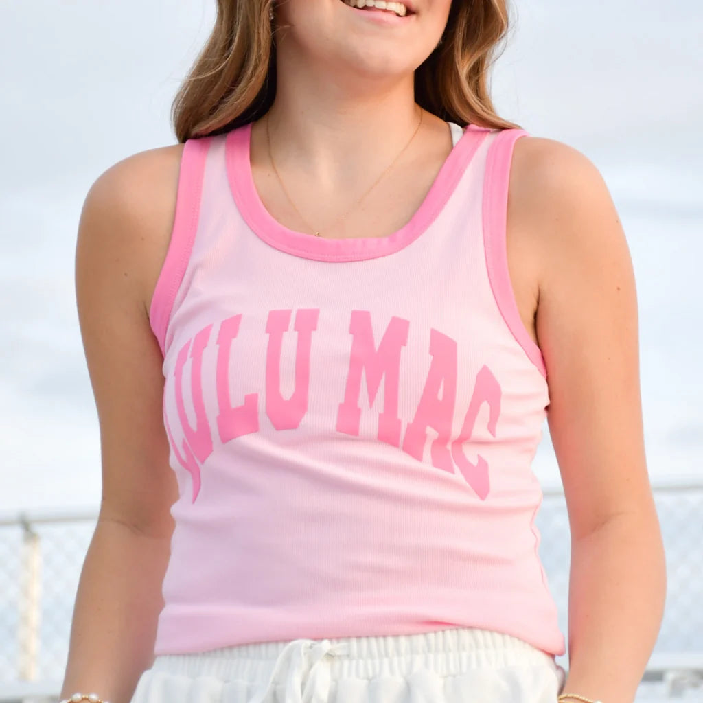 Lulu Mac Pink Bubblegum Tank
