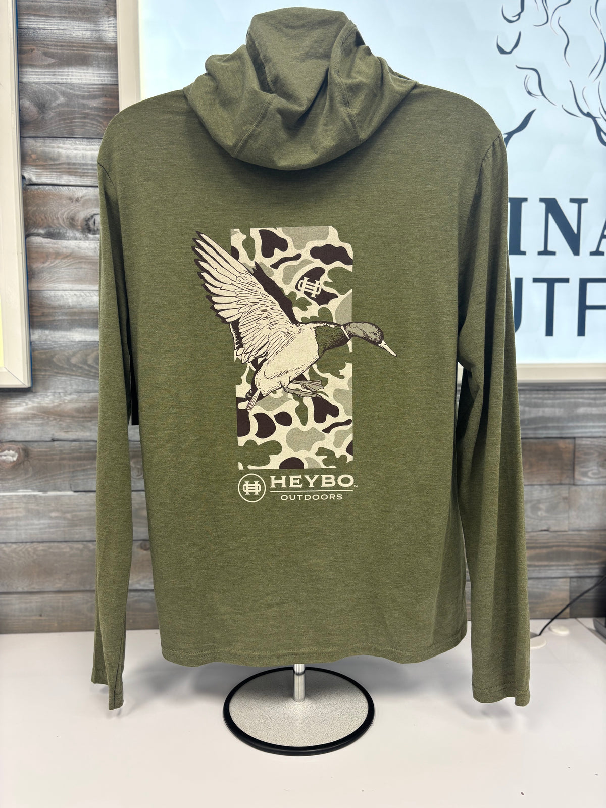 Heybo Camp Hoodie Mallard Camo