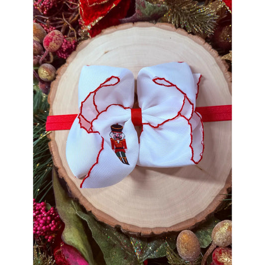 Nutcracker Moonstitch Bow Headband