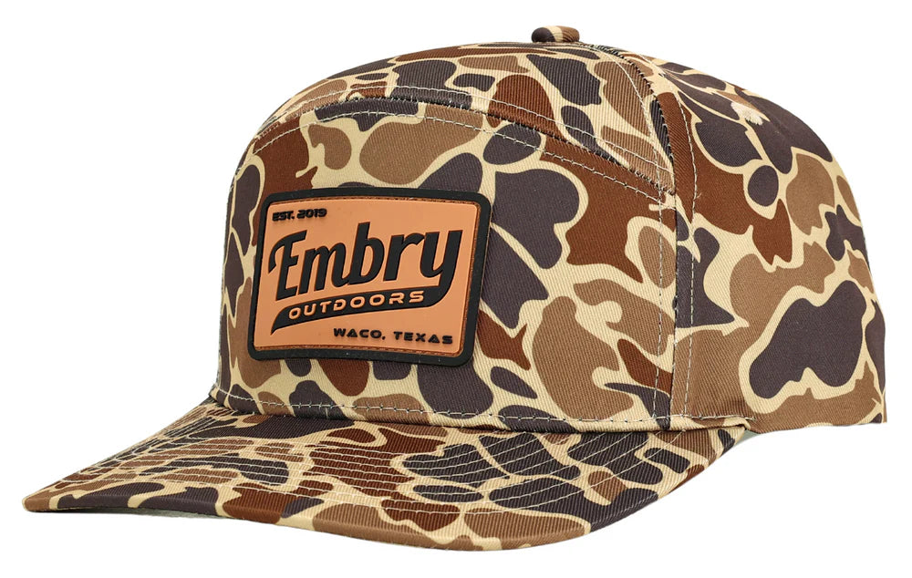 Embry Duck Camo 6 Panel Retro Trucker