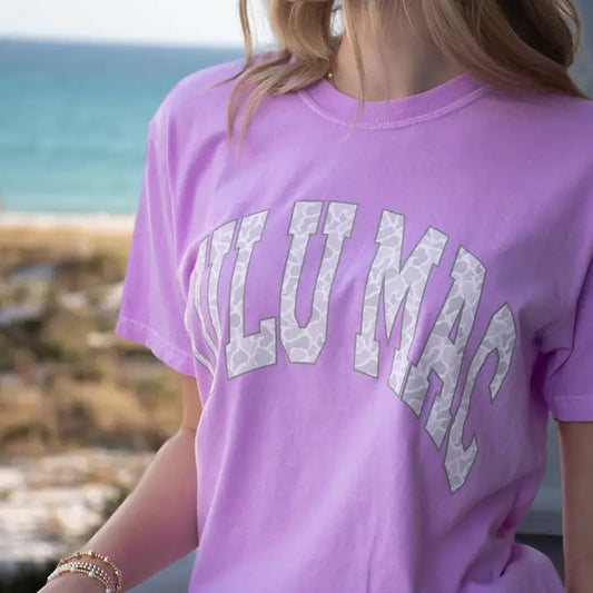 Lulu Mac Neon Violet Tee
