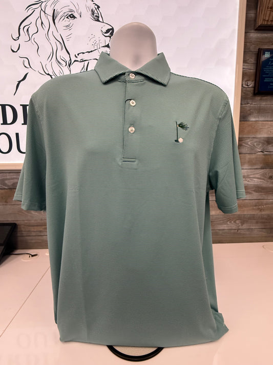 LumberJack Golf Sky/Yellow Logo Polo