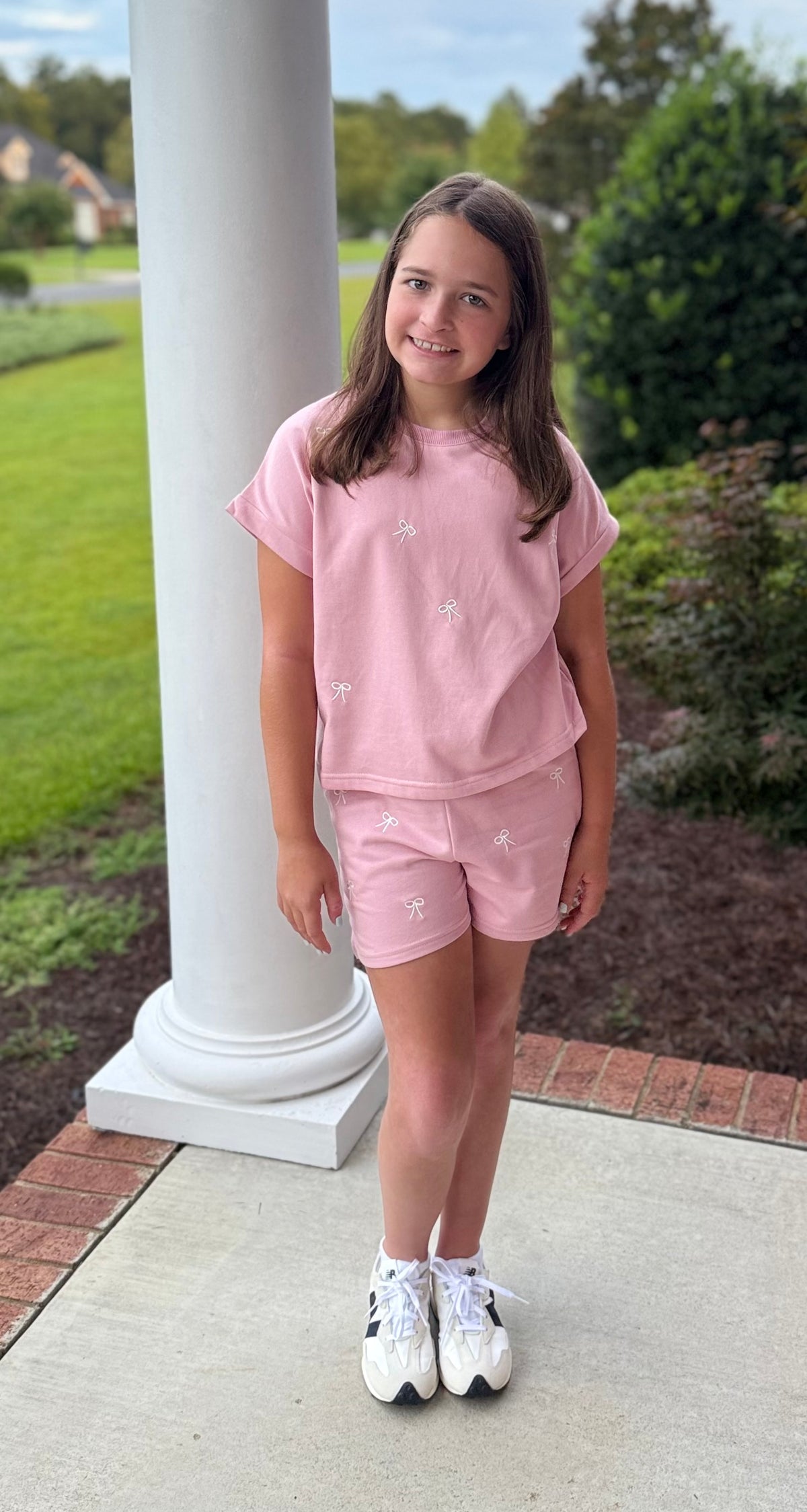 Hayden LA 2pc Pink Bow Outfit