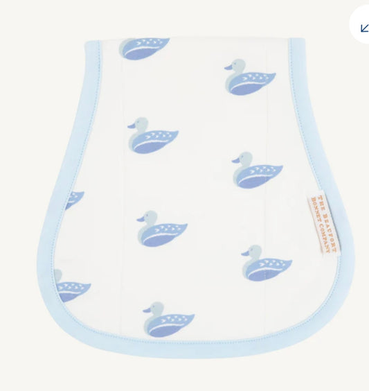 Beaufort Bonnet Merrimack Quack Quack Burp Cloth