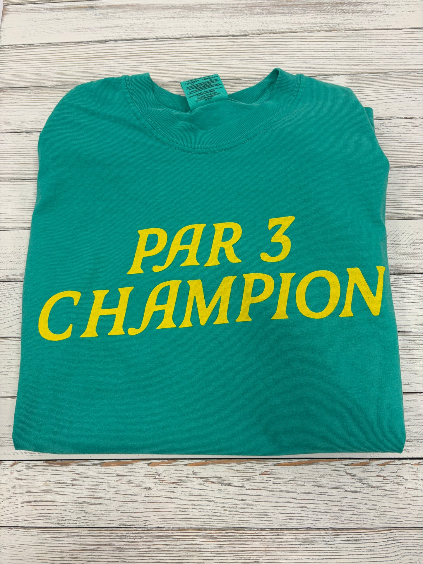 Par 3 Champion SS Island Green