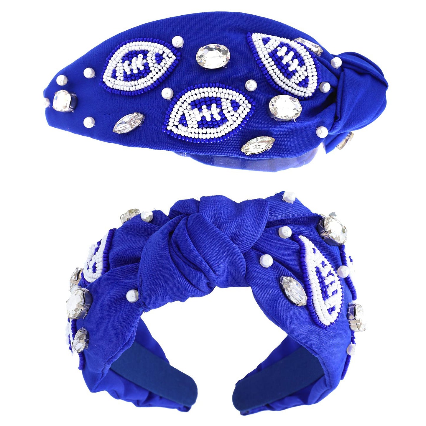 Royal Blue Football Headband