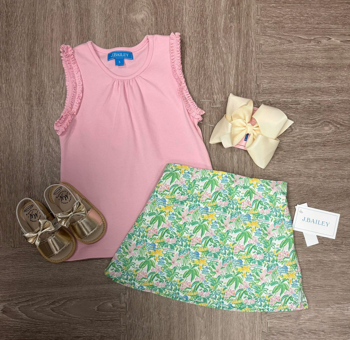 Bailey Boys Pagoda Gardens Skort for Girls