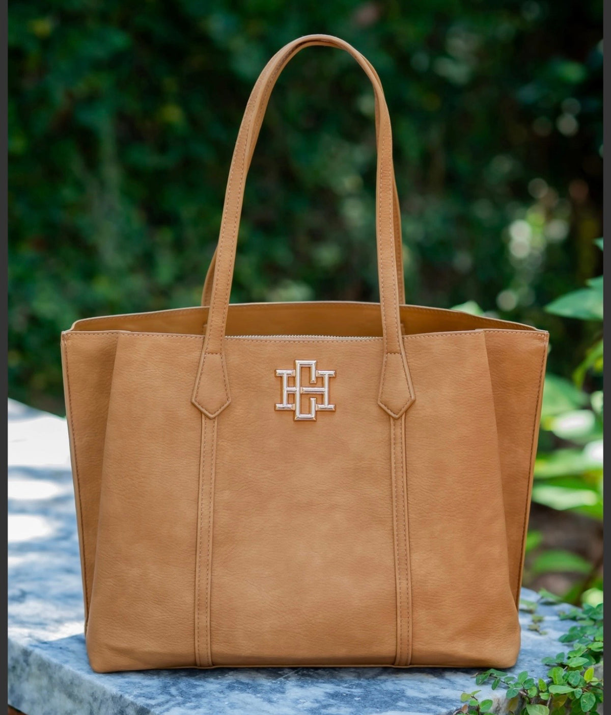 Carolina Hill Heath Tote Bag Mustard