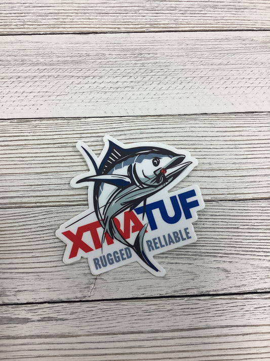 Xtratuf Rugged and Reliable Fish Sticker