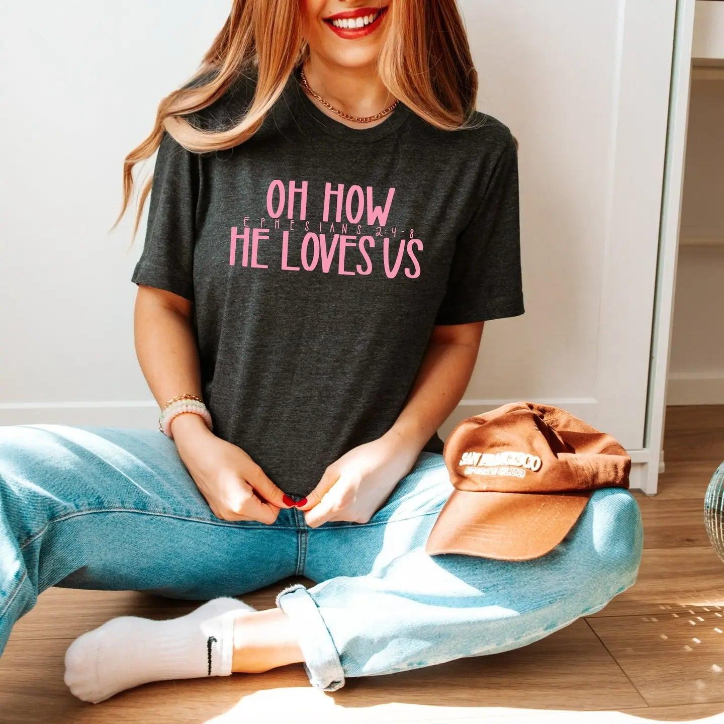 Oh How He Loves Us Tee