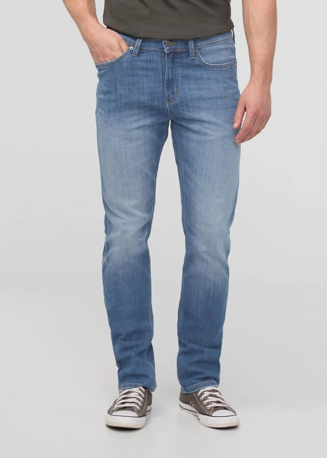 Du/er Performance Denim Athletic Taper Vintage Cascade Pants