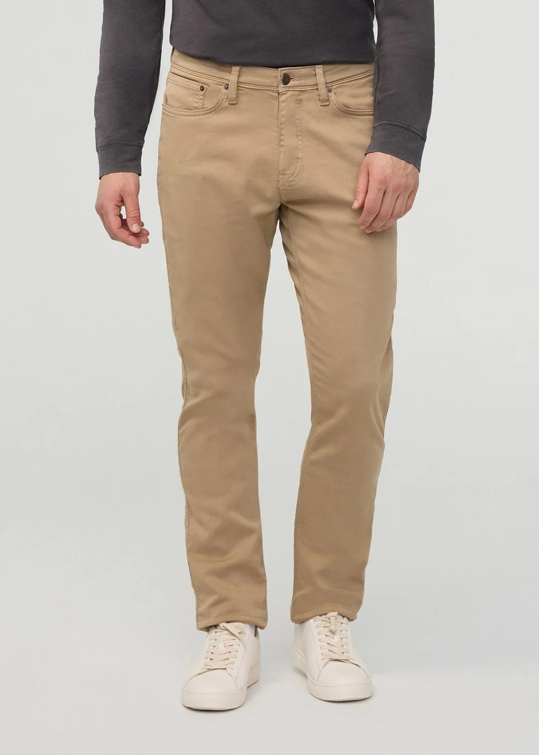 Duer No Sweat Athletic Taper Desert Khaki Pants
