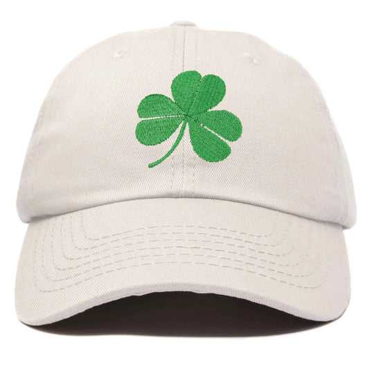 Cream Shamrock Hat