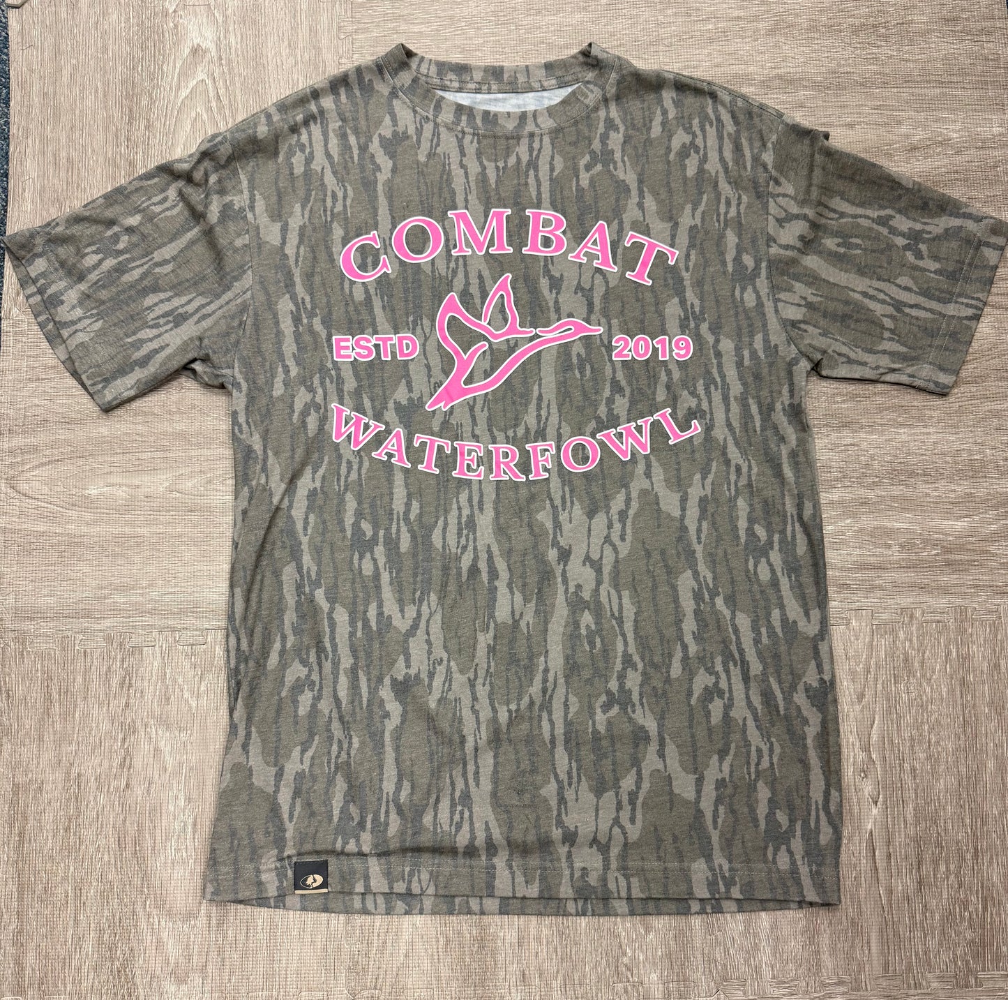 Combat Waterfowl Pink Logo
