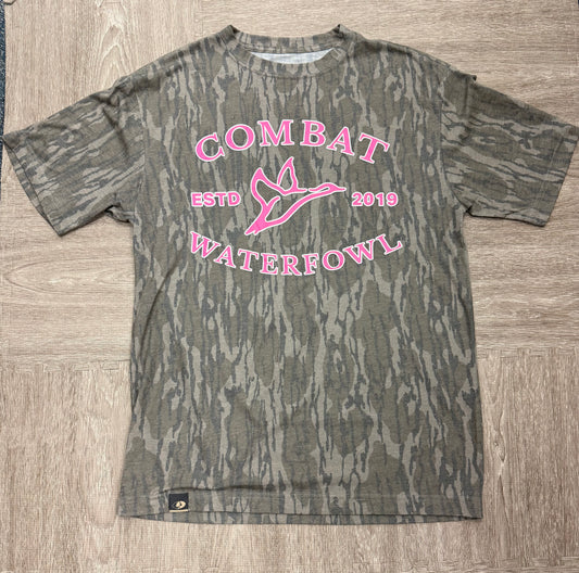 Combat Waterfowl Pink Logo