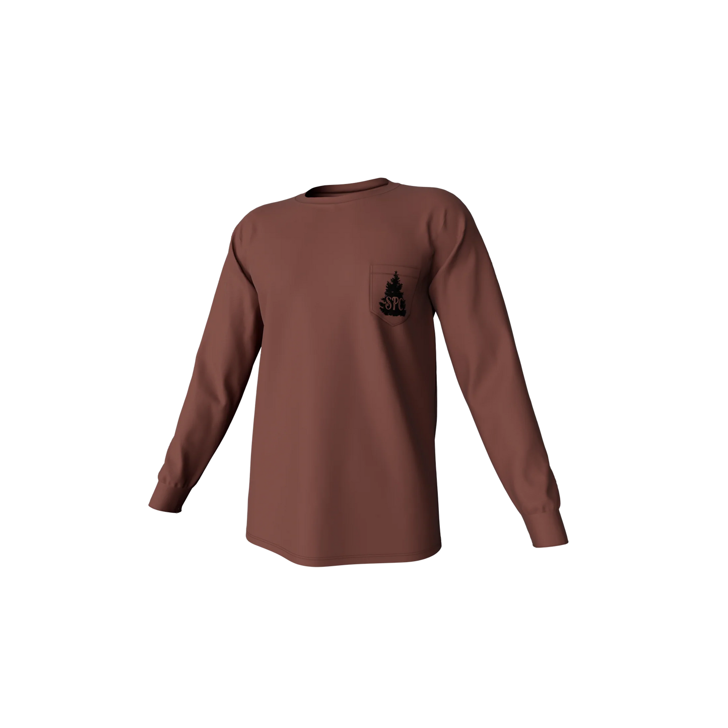 Southern Point Youth Gun Dog Christmas Long Sleeve Pocket Tee