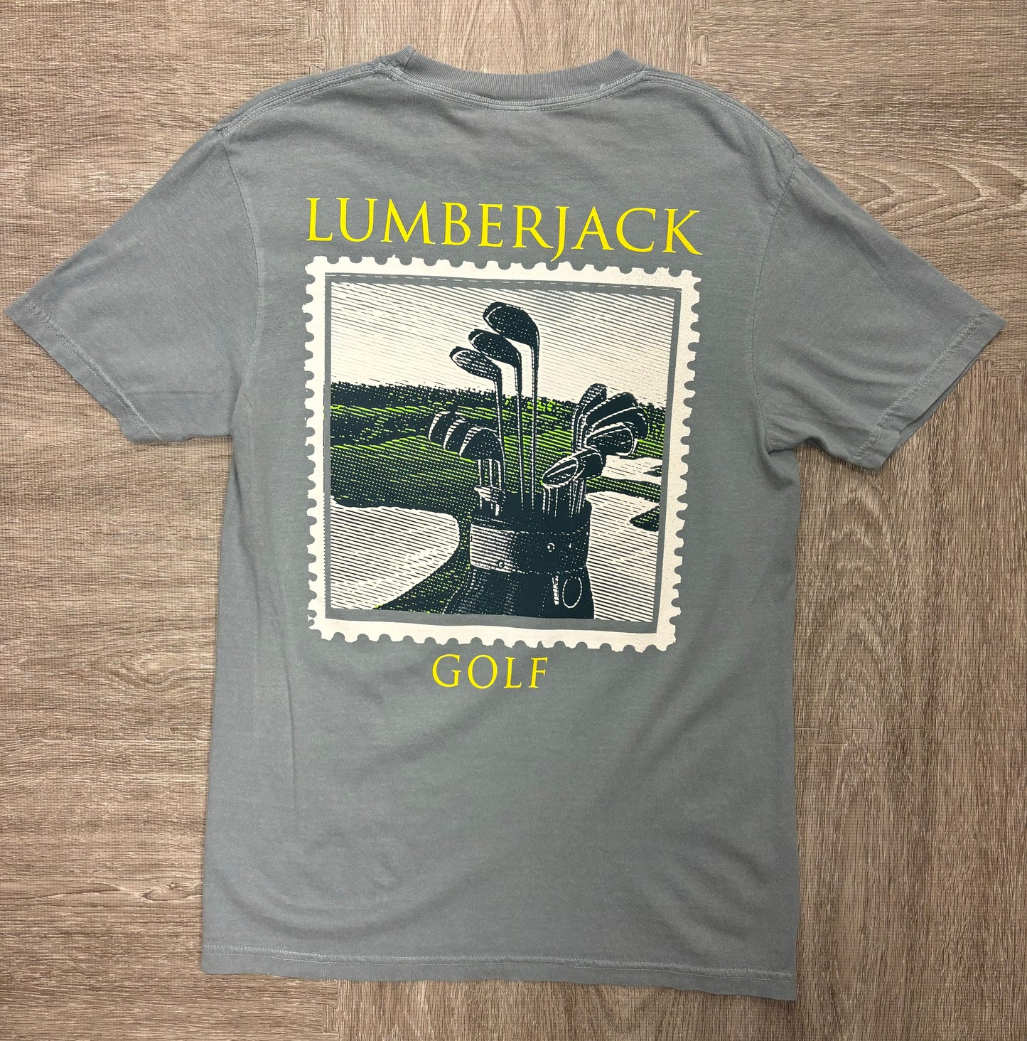 LumberJack Golf Club Stamp Tee