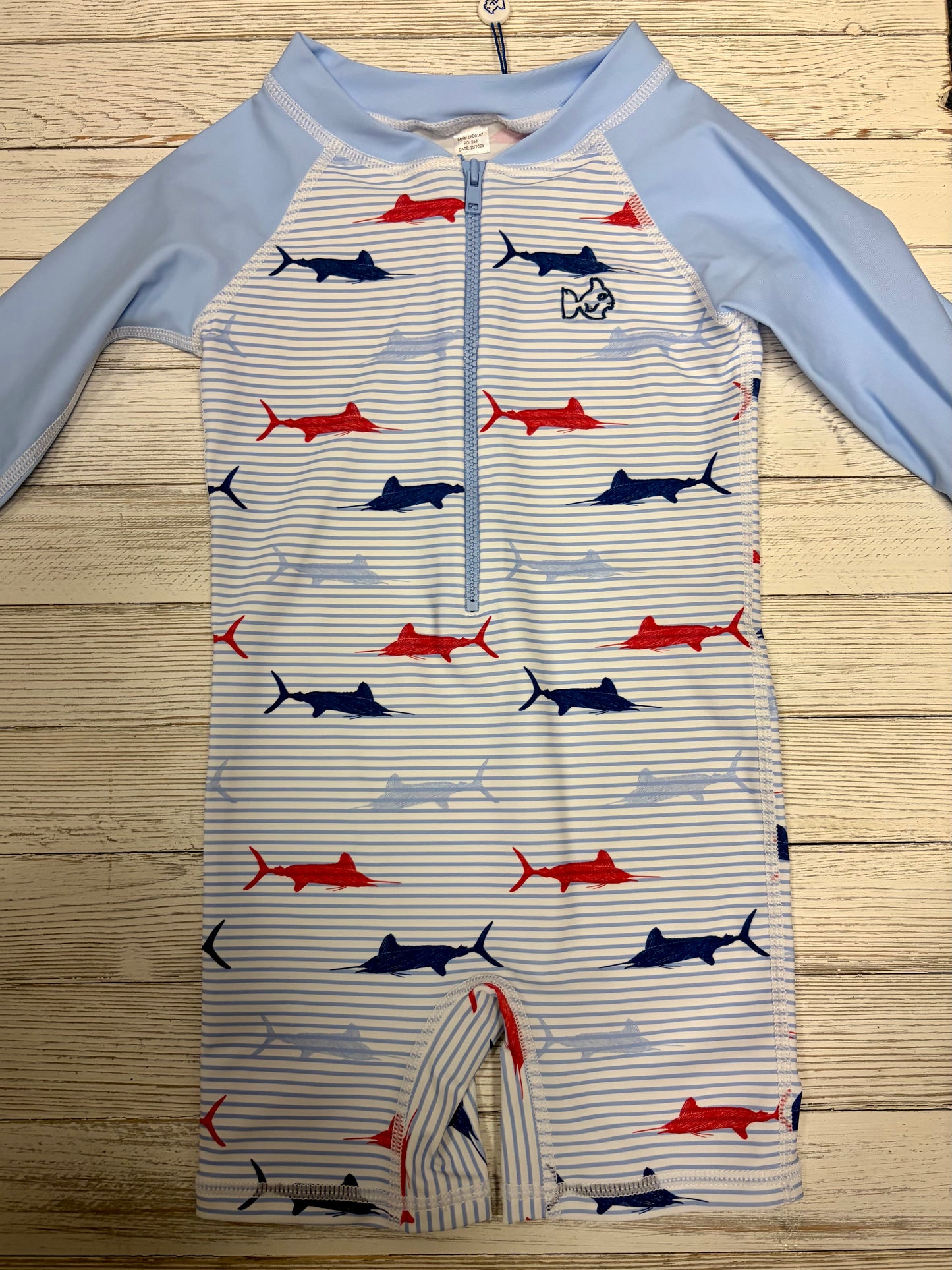 Prodoh Baby Boy Lil Reef Rashguard Swimsuit
