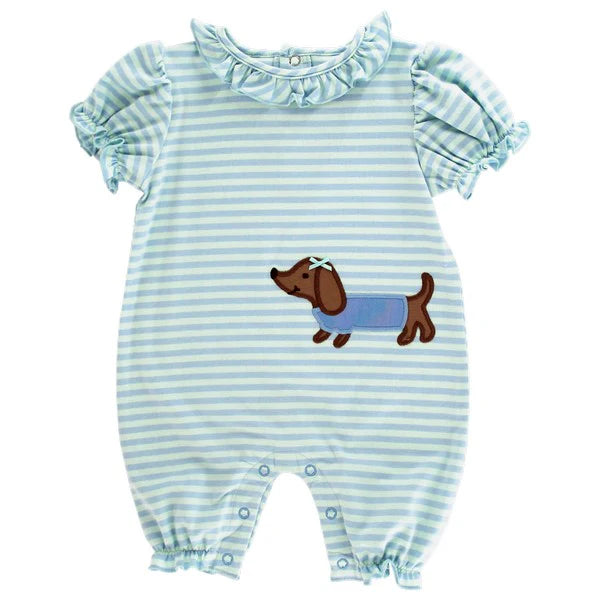 J Bailey Girl's Doxie Romper