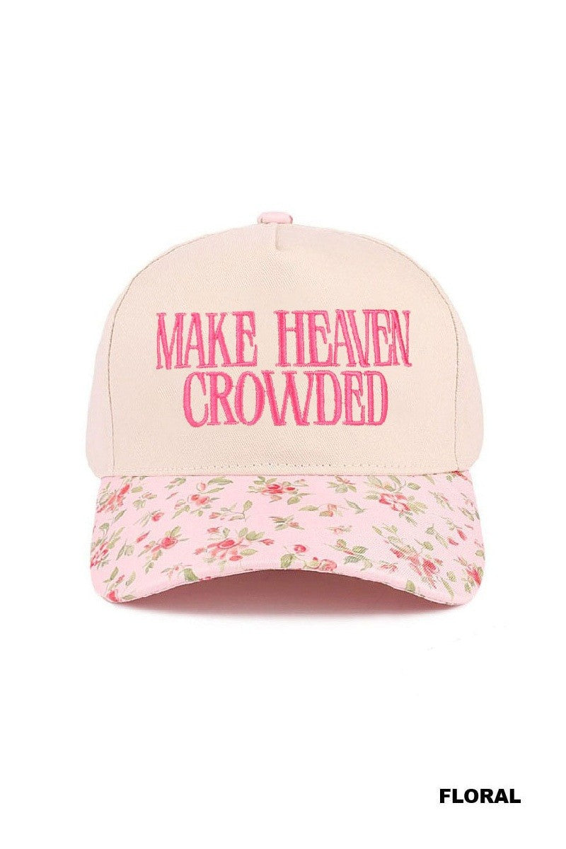 Make Heaven Crowded Hat in Floral