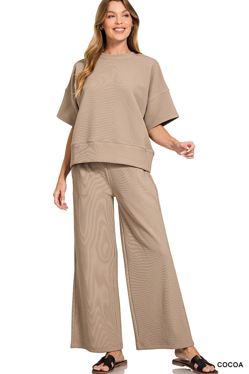 Cocoa 2pc Pants Set
