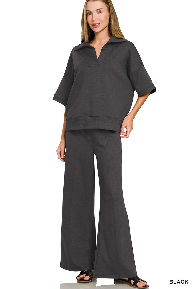 Black 2pc Scuba Set