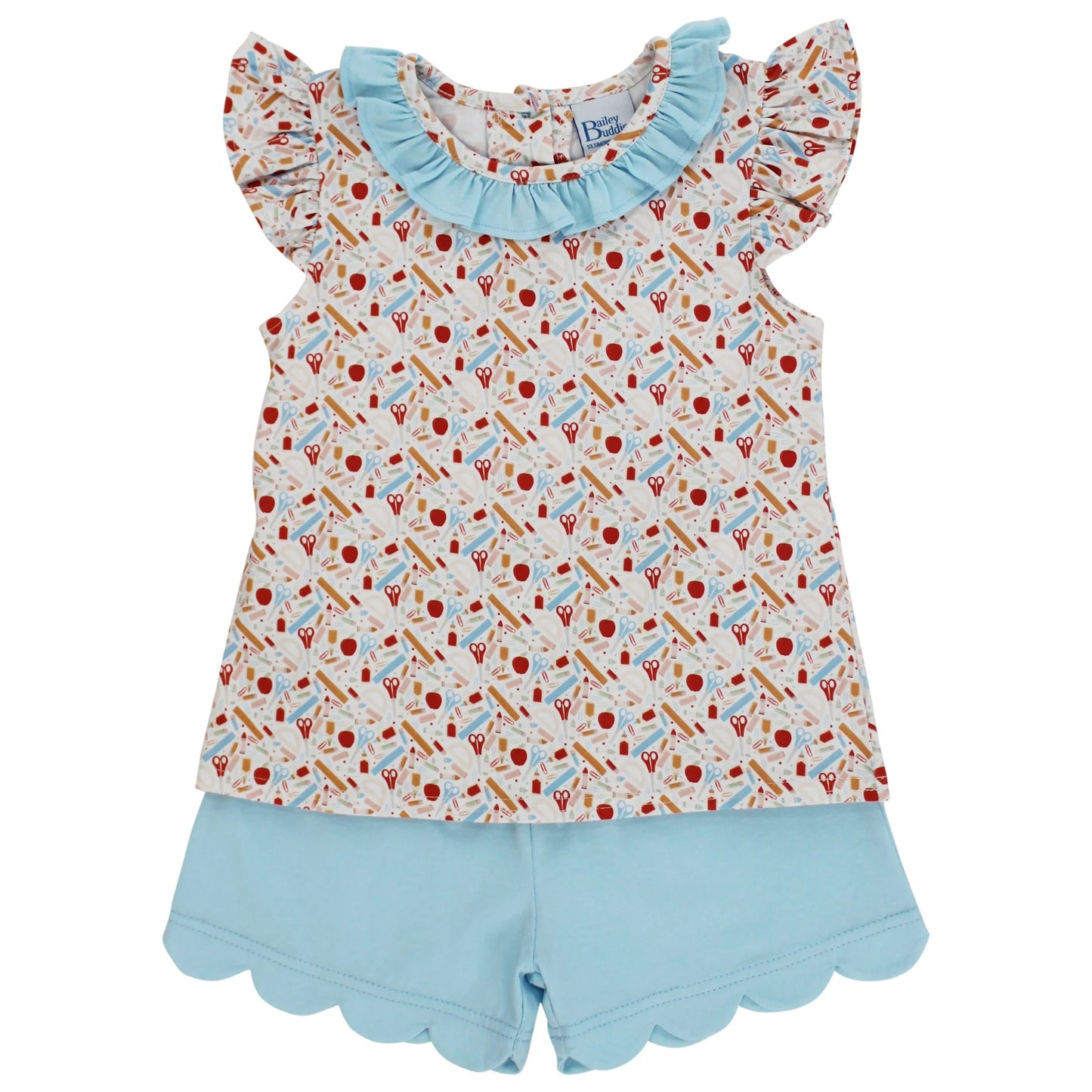 Bailey Boys School Days Girls Short Set