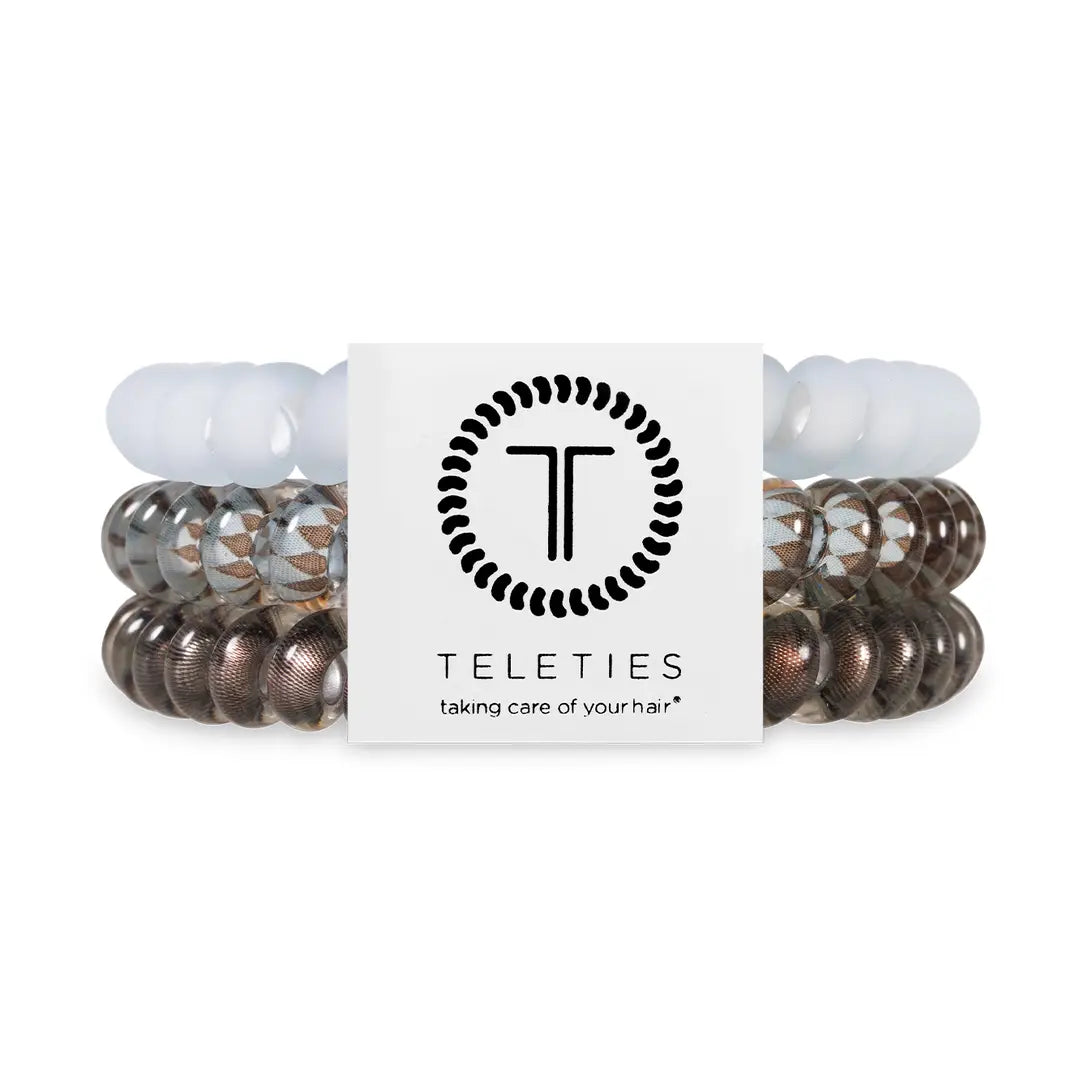 Teletie Small Truly Taupe Hair Coils