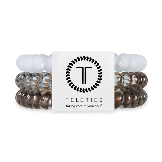 Teletie Small Truly Taupe Hair Coils