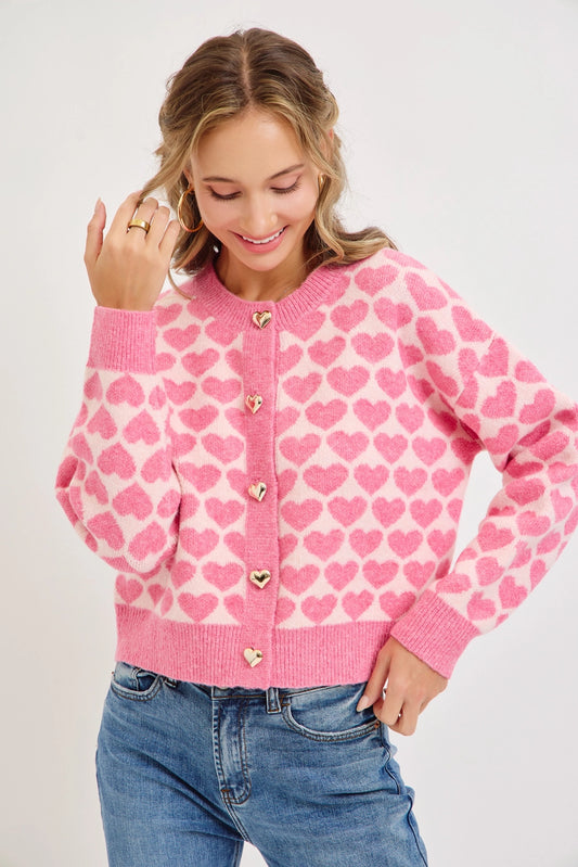 Valentine Sweetheart Cardigan