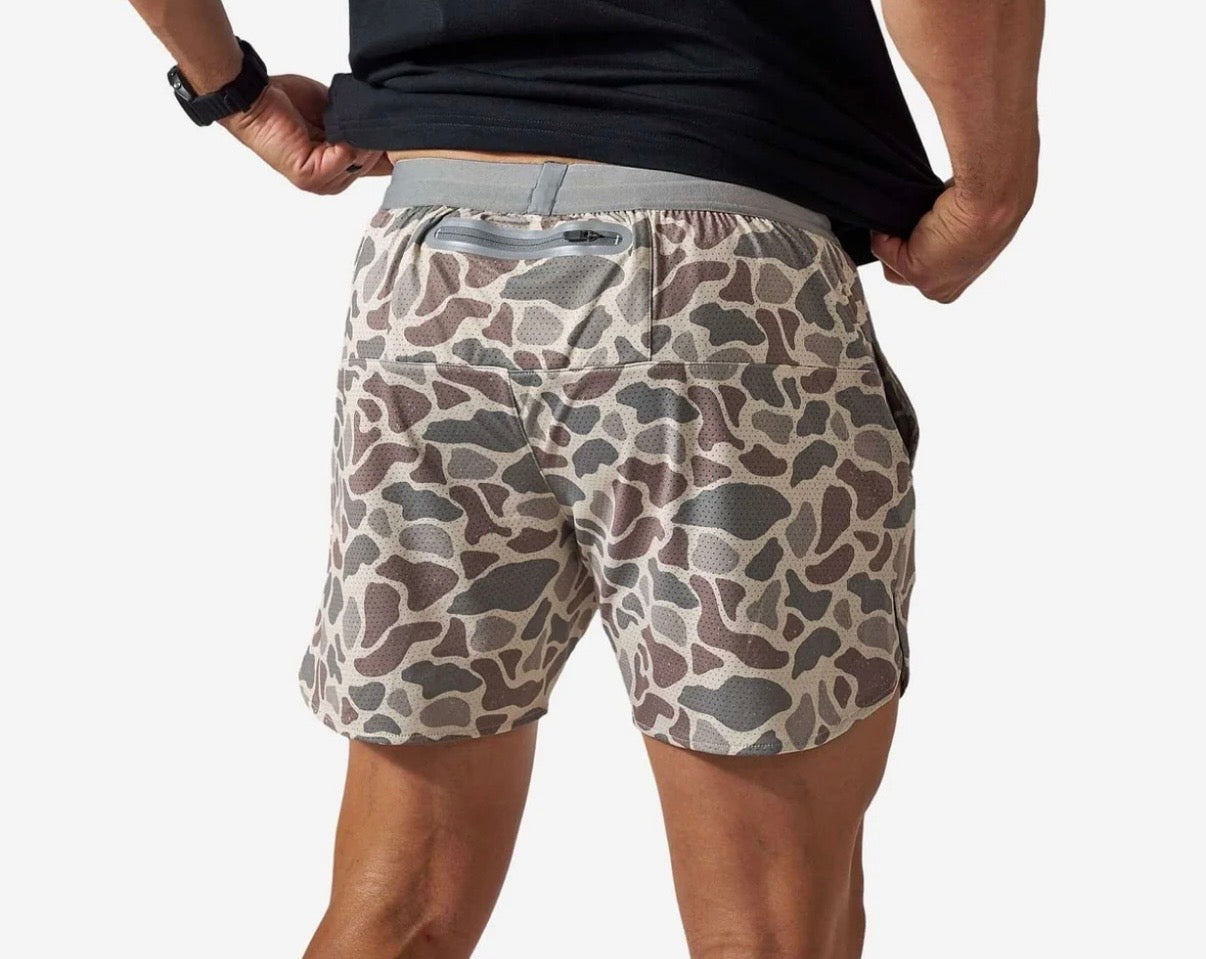 Burlebo Classic Deer Mesh Training Shorts