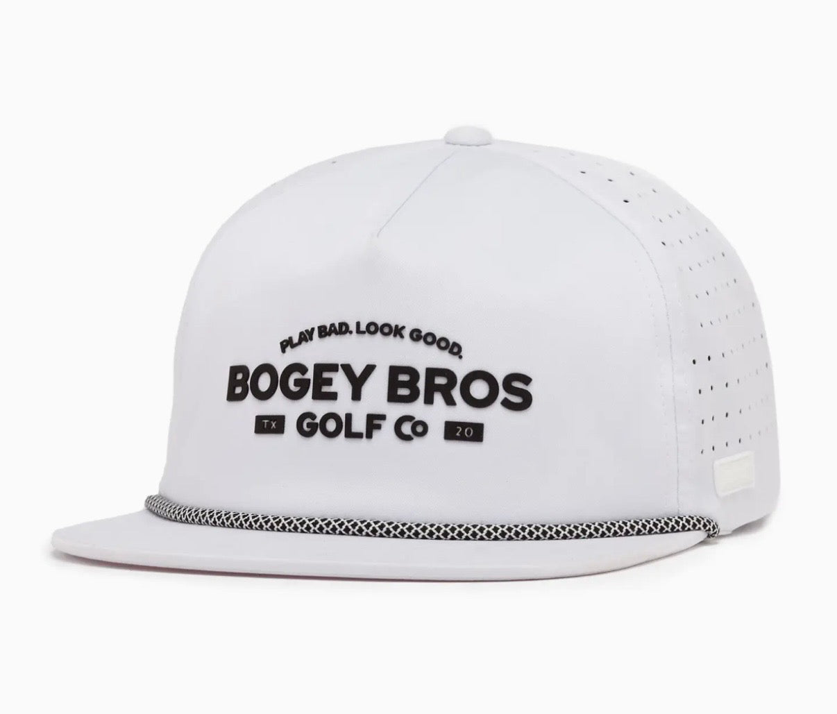 Bogey Bros Golf Co TX20 Unstructured Flat Bill Hat