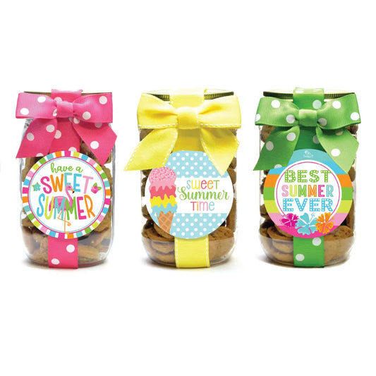 Sweet Summertime Chocolate Chip Cookie Jar