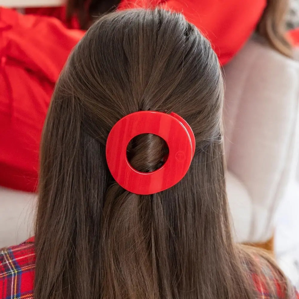 Teleties Red Carpet Ready Medium Flat Circle Hair Clip