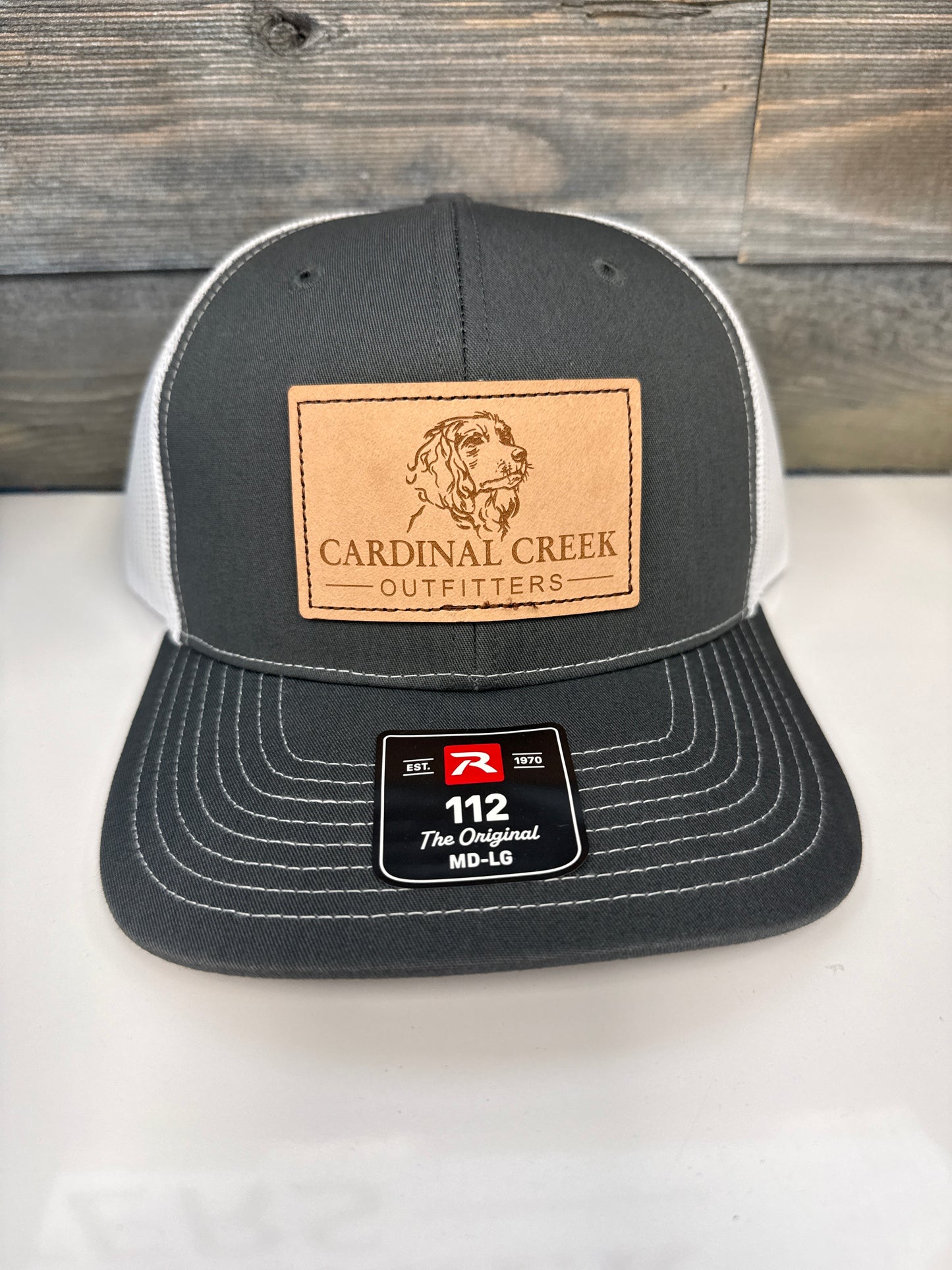 Cardinal Creek Split Charcoal/White 112 Hat