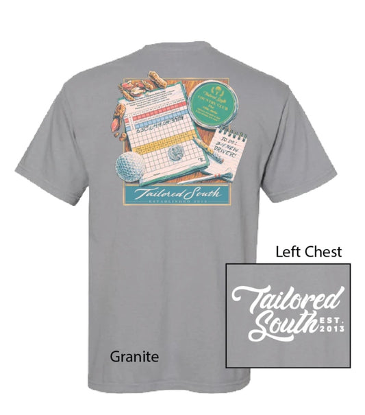 Tailored South Golf Granite T-shirt