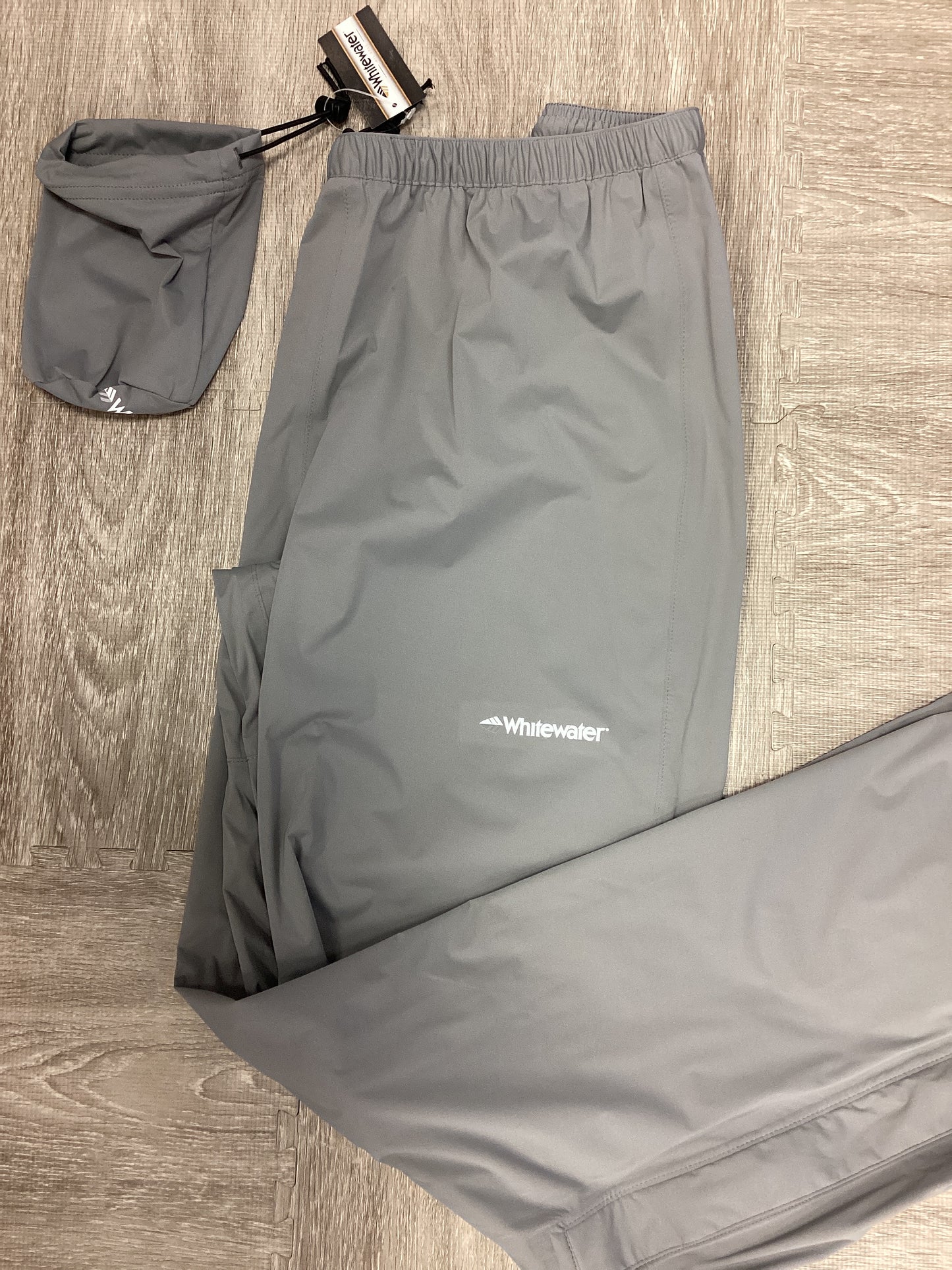 Blocker Outdoors Whitewater Packable Rain Pant Steel Grey