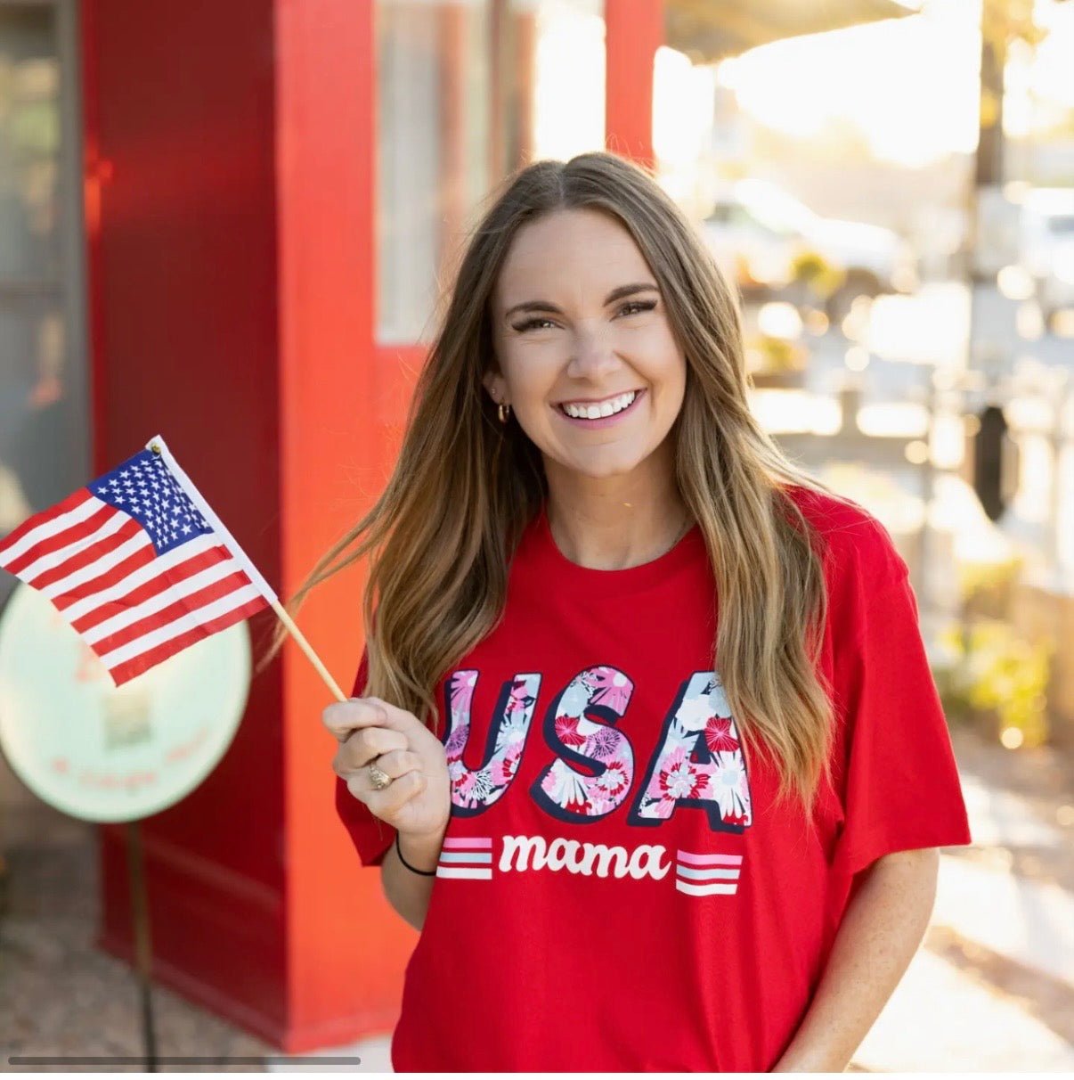 USA Mama Tee by Jadelynn Brooke
