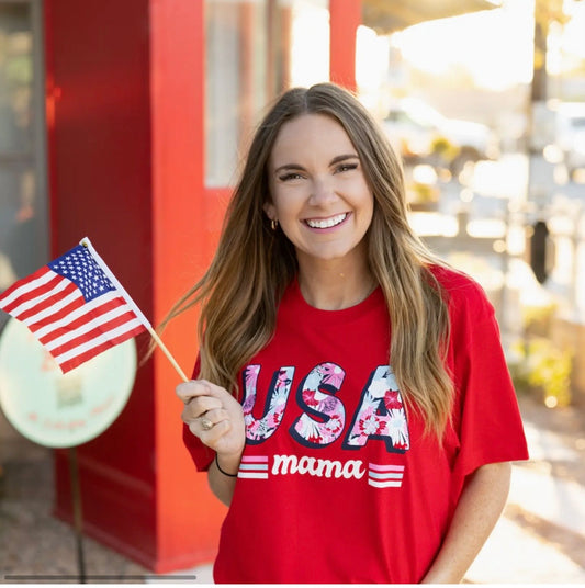 USA Mama Tee by Jadelynn Brooke