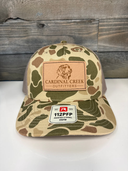 Cardinal Creek Logo Hat 112 Harvest Duck Camo/Light Tan