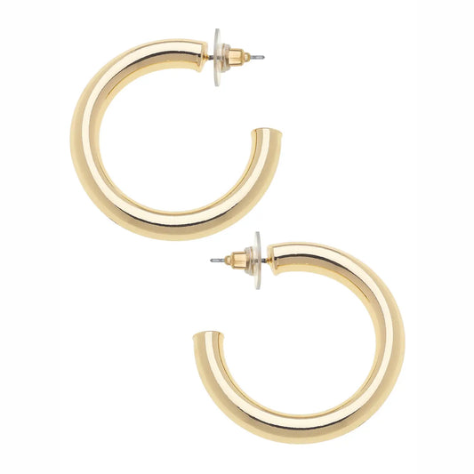Arabella Gold Hoop Earrings