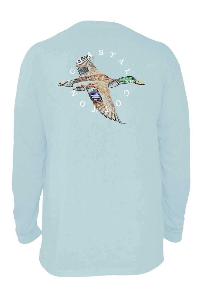 Coastal Cotton Youth Mallard LS Tee